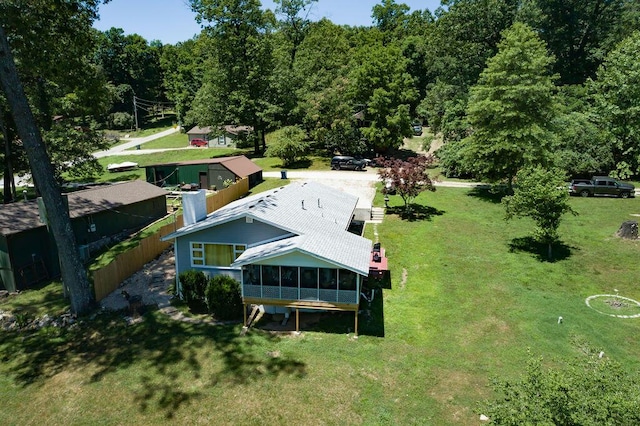 360 Cathy St, Branson, MO 65616 - aerial view of property and surrounding area
