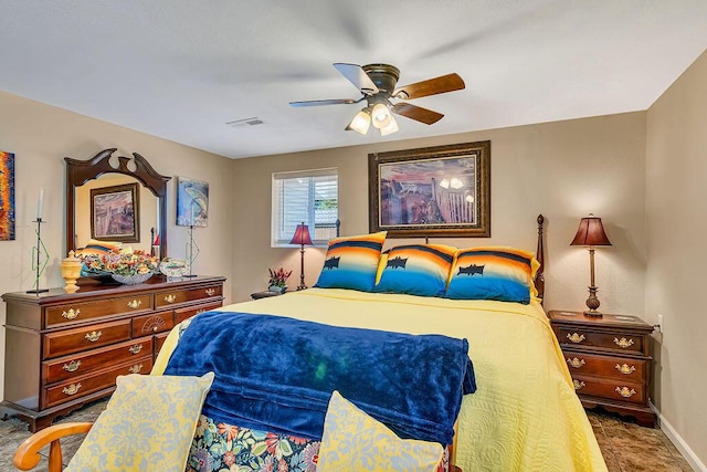 360 Cathy St, Branson, MO 65616 - bedroom featuring a ceiling fan and baseboards