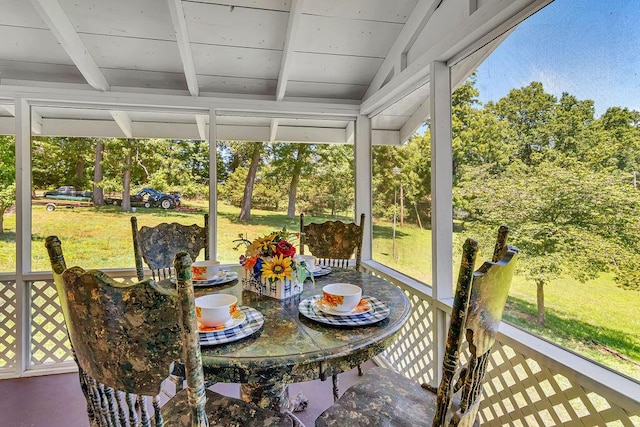 360 Cathy St, Branson, MO 65616 - sunroom / solarium with plenty of natural light and view of scattered trees