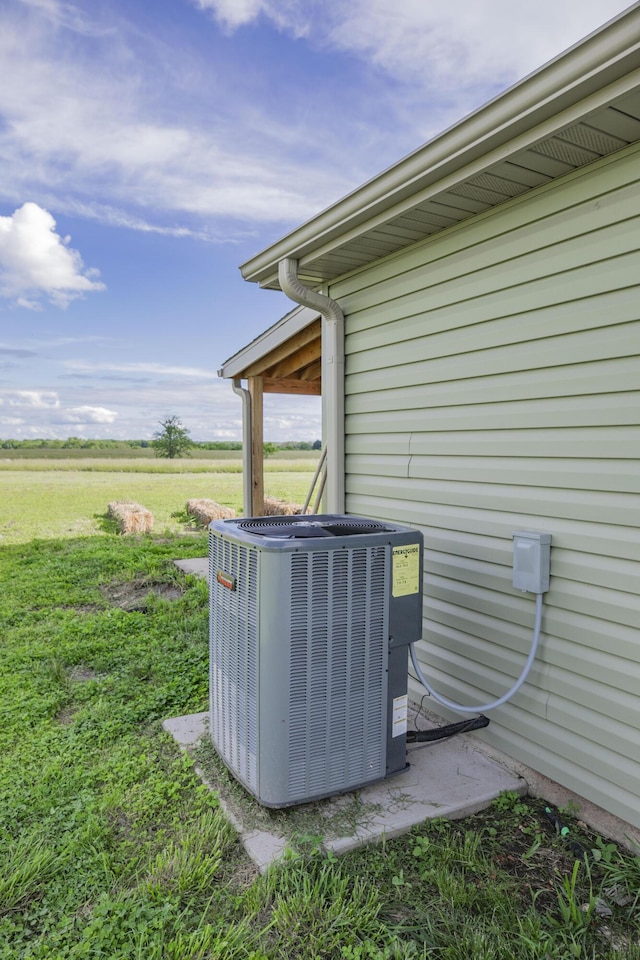 13447 E 1424th Rd, Stockton, MO 65785 - exterior view of central AC unit