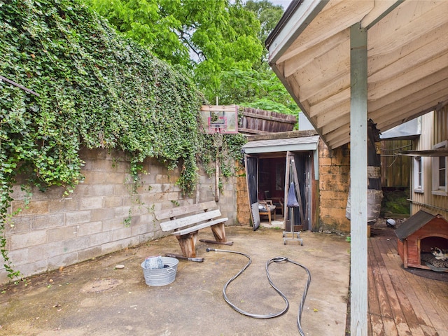 54 Southgate Dr, Harrison, AR 72601 - view of patio featuring a wooden deck