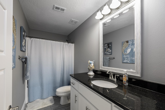 994 S Cumberland Ave, Republic, MO 65738 - full bathroom featuring toilet, vanity, and a shower with shower curtain
