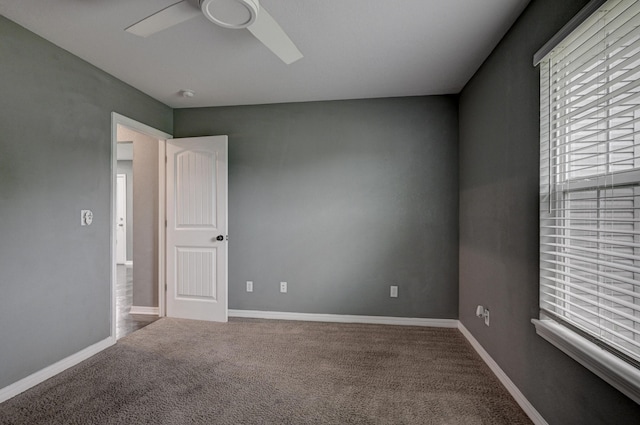 3383 Lusk Dr, Neosho, MO 64850 - unfurnished room featuring ceiling fan, carpet flooring, and baseboards