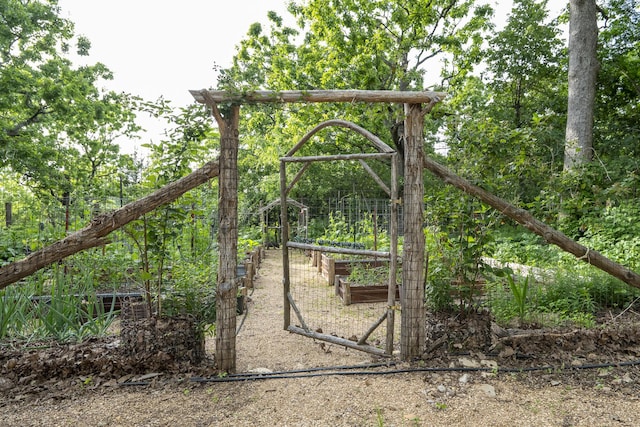651/TBD Round Robin Ln, Yellville, AR 72687 - view of play area featuring a vegetable garden