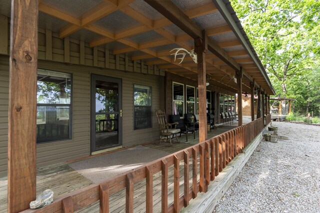 651/TBD Round Robin Ln, Yellville, AR 72687 - view of patio