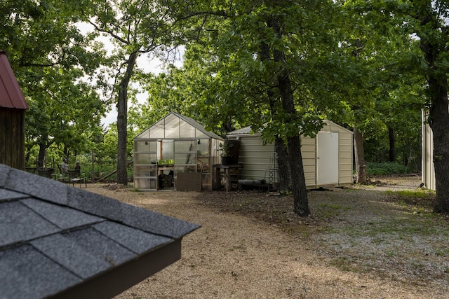 651/TBD Round Robin Ln, Yellville, AR 72687 - view of yard featuring a greenhouse