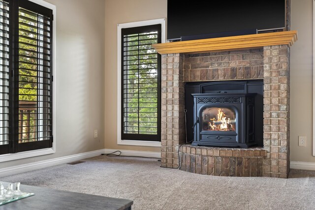 807 S Stanford Dr, Rogersville, MO 65742 - detailed view of carpet and baseboards