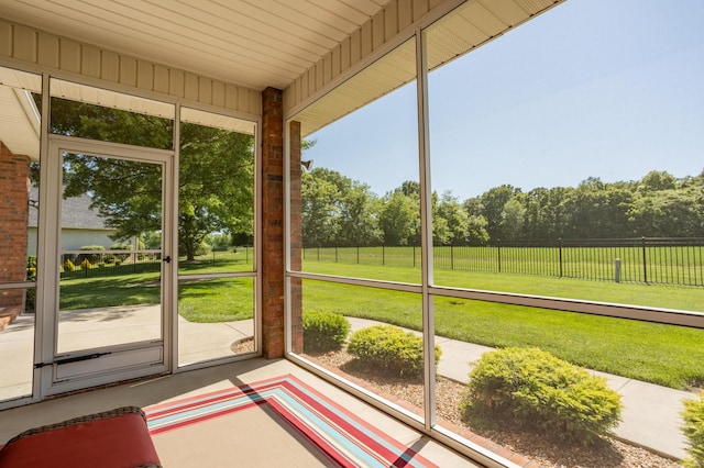 8326 Shinnecock Dr, Nixa, MO 65714 - view of unfurnished sunroom