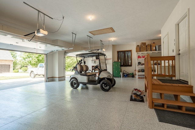 8326 Shinnecock Dr, Nixa, MO 65714 - garage with a garage door opener