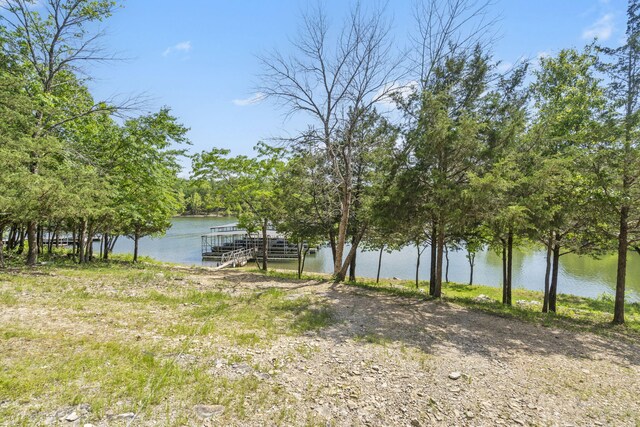 638 Double Day, Branson West, MO 65737 - water view featuring a boat dock