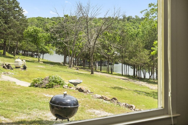 638 Double Day, Branson West, MO 65737 - view of grassy yard featuring a water view