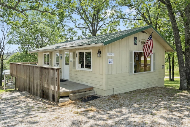 638 Double Day, Branson West, MO 65737 - view of front of house featuring metal roof