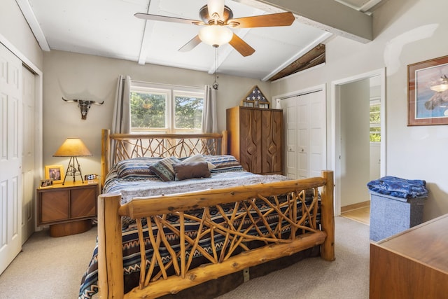 638 Double Day, Branson West, MO 65737 - carpeted bedroom featuring a closet and a ceiling fan