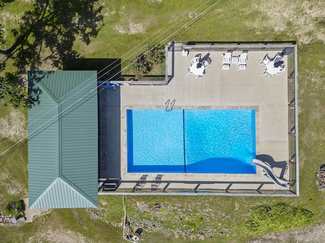 638 Double Day, Branson West, MO 65737 - drone / aerial view of a pool area