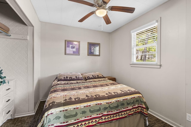 638 Double Day, Branson West, MO 65737 - bedroom with baseboards and a ceiling fan