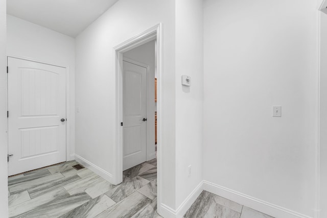 108 Island Green Dr, Republic, MO 65738 - hallway with baseboards and light marble finish floors