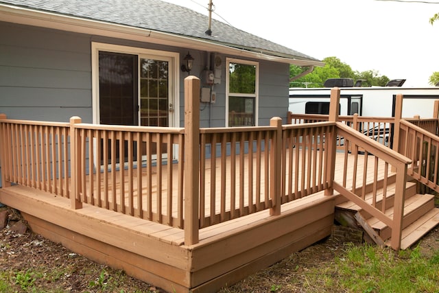 18627 Farm Rd Unit 1075, Exeter, MO 65647 - view of wooden deck