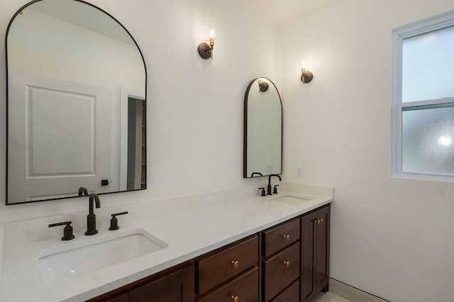 1756 N Marlowe Ave, Springfield, MO 65802 - full bathroom featuring double vanity