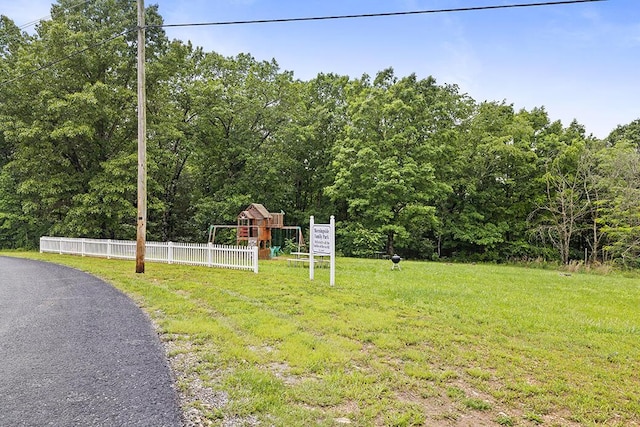 180 Grace Chapel Rd Unit 321, Blue Eye, MO 65611 - view of yard with a playground