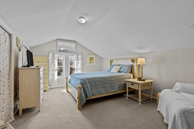 310 S Main St, Licking, MO 65542 - carpeted bedroom featuring vaulted ceiling