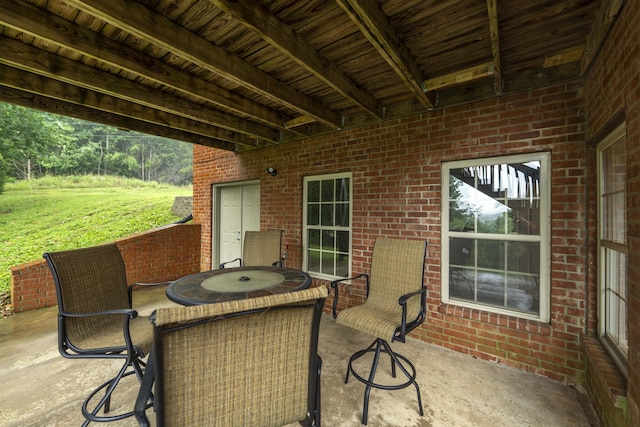 287 Appletree Dr, Ozark, MO 65721 - view of patio / terrace featuring outdoor dining space