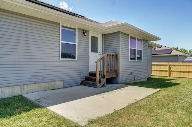 511 Mark St, Billings, MO 65610 - property entrance featuring a patio