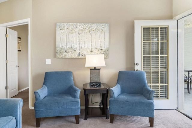 2800 Green Mountain Dr Unit 230, Branson, MO 65616 - sitting room featuring carpet floors and baseboards