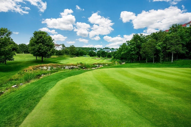 2800 Green Mountain Dr Unit 230, Branson, MO 65616 - surrounding community featuring golf course view, view of scattered trees, and a yard