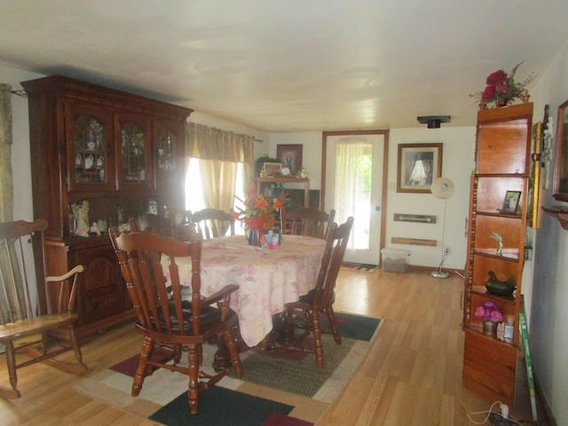9065 County Road 3940, Mountain View, MO 65548 - dining area featuring light wood-style flooring