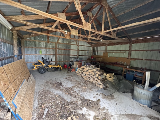 11513 Co Rd Unit 76-203, Ava, MO 65608 - garage with metal wall