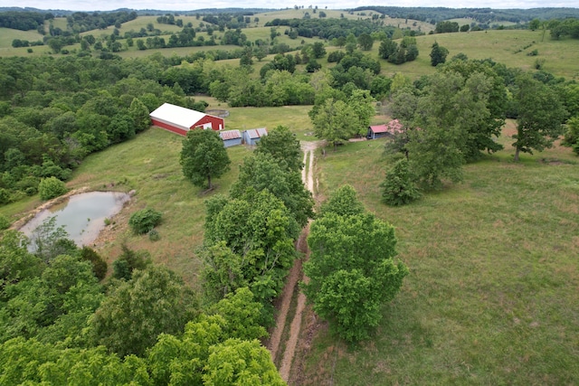 11513 Co Rd Unit 76-203, Ava, MO 65608 - aerial view of property and surrounding area featuring rural landscape and a large body of water