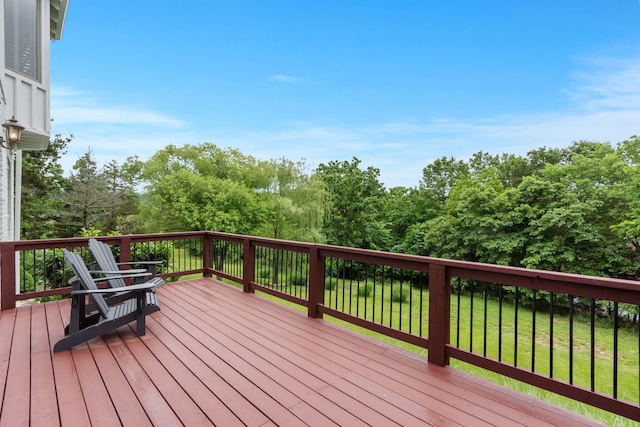 185 Appaloosa Trl, Saddlebrooke, MO 65630 - deck featuring a yard