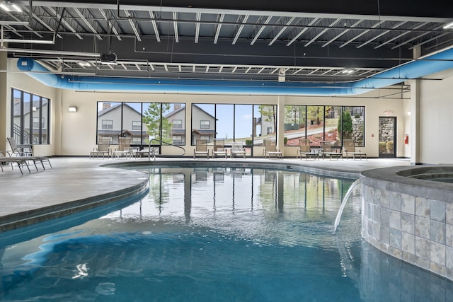 view of indoor pool