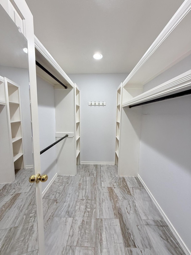 5135 S Clay Ave, Springfield, MO 65810 - walk in closet with wood finished floors