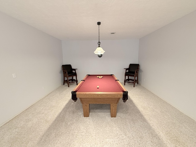 5135 S Clay Ave, Springfield, MO 65810 - rec room with light carpet and billiards table