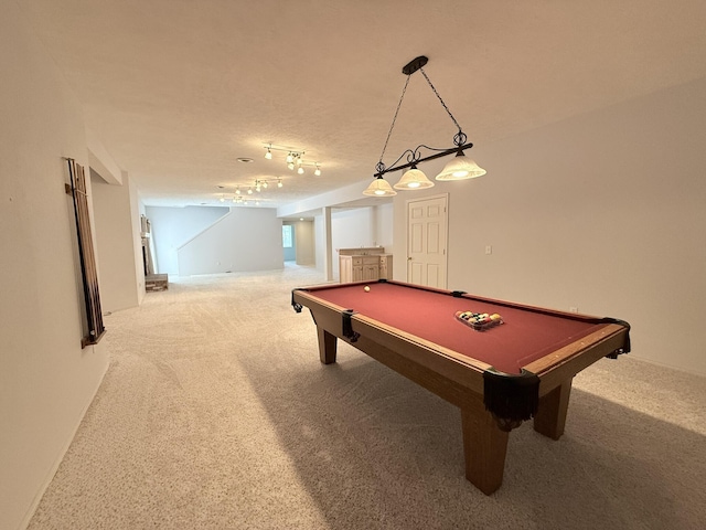 5135 S Clay Ave, Springfield, MO 65810 - recreation room featuring carpet, pool table, and baseboards