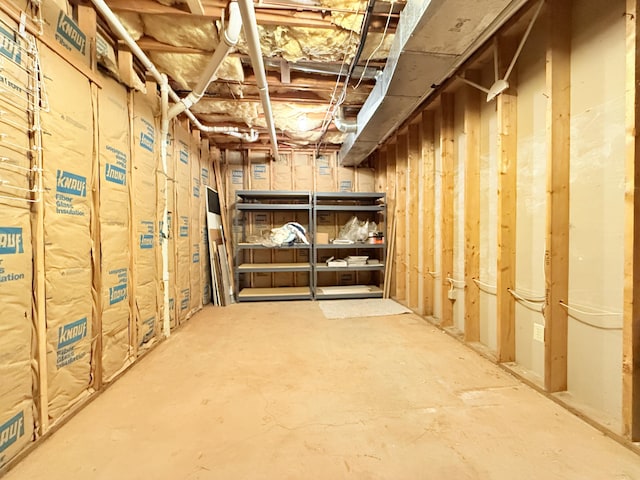 5135 S Clay Ave, Springfield, MO 65810 - view of unfinished basement
