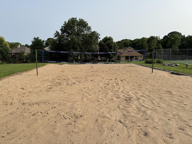 5135 S Clay Ave, Springfield, MO 65810 - view of community featuring volleyball court and view of scattered trees