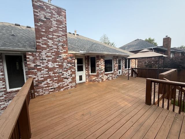 5135 S Clay Ave, Springfield, MO 65810 - deck with a gazebo
