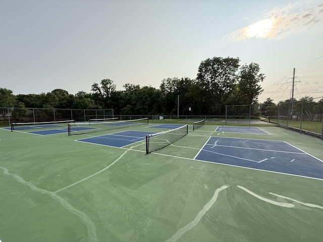 5135 S Clay Ave, Springfield, MO 65810 - view of tennis court featuring community basketball court