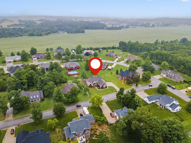 2421 Candlebark Ln, Lebanon, MO 65536 - aerial perspective of suburban area