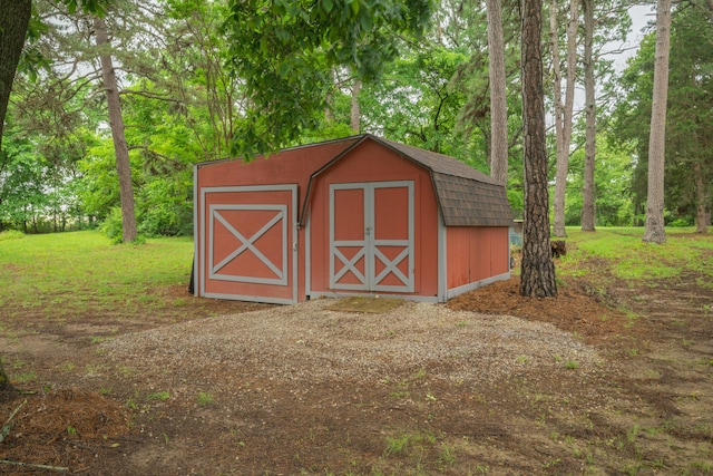 10703 Lawrence Unit 2230, Monett, MO 65708 - view of shed featuring view of wooded area