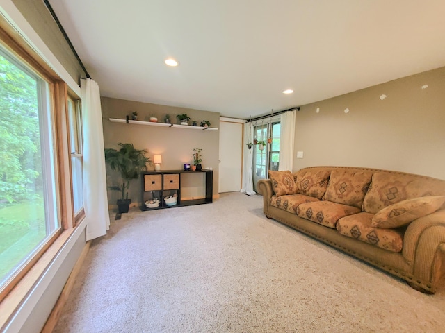 1010 Pine St, Cabool, MO 65689 - living area featuring healthy amount of natural light and recessed lighting
