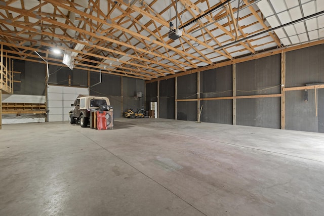 247 S Jefferson St, Walnut Grove, MO 65770 - view of garage