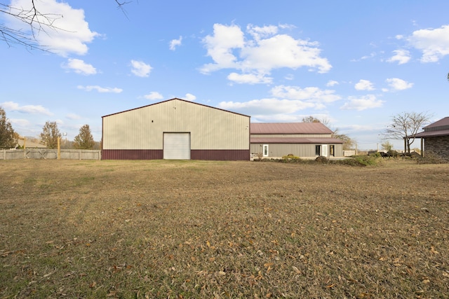 247 S Jefferson St, Walnut Grove, MO 65770 - view of pole building