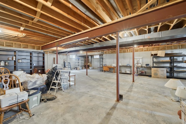 3596 E Montrose Ct, Springfield, MO 65809 - view of unfinished below grade area