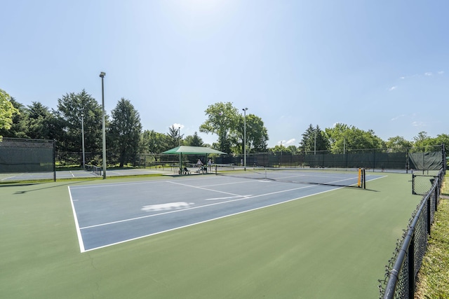 3596 E Montrose Ct, Springfield, MO 65809 - view of tennis court featuring community basketball court