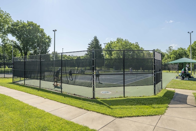3596 E Montrose Ct, Springfield, MO 65809 - view of tennis court