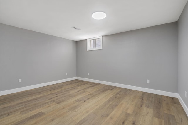 5715 S Clay Ave, Springfield, MO 65810 - empty room with baseboards and light wood-style flooring