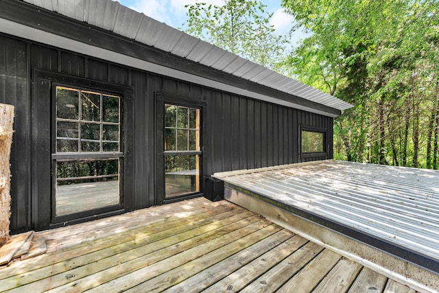 1939 E 540th Rd, Pleasant Hope, MO 65725 - view of wooden deck